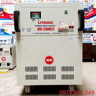 Ổn Áp 25KVA Dải 90-250V Litanda