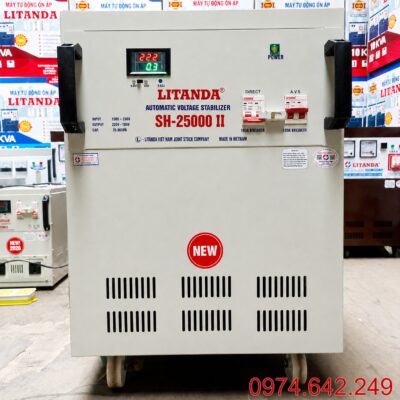 Ổn Áp 25KVA Dải 150-250V Litanda