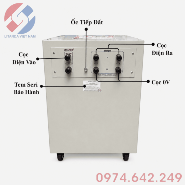 Ổn Áp 30KVA Dải 50-250V Litanda - Ảnh 2
