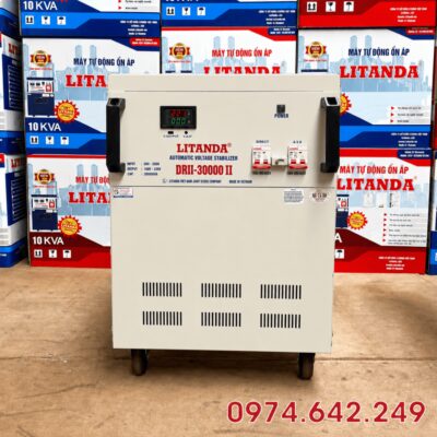 Ổn Áp 30KVA Dải 50-250V Litanda