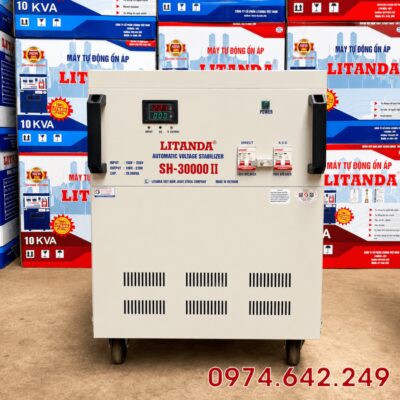 Ổn Áp 30KVA Dải 150-250V Litanda