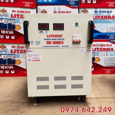 Ổn Áp 50KVA Dải 90-250V Litanda