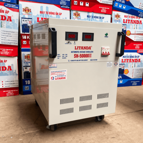 Ổn Áp 50KVA Dải 150-250V Litanda