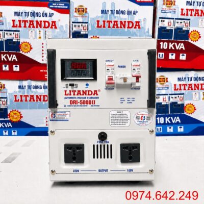 Ổn Áp 5KVA Dải 90-250V Litanda