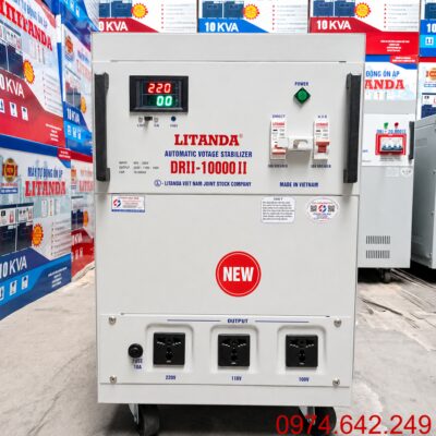 Ổn Áp 10KVA Dải 50-250V Litanda