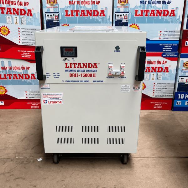 Ổn Áp 15KVA Dải 90-250V Litanda - Ảnh 2
