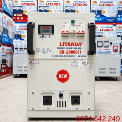 Ổn Áp 20KVA Dải 150-250V Litanda