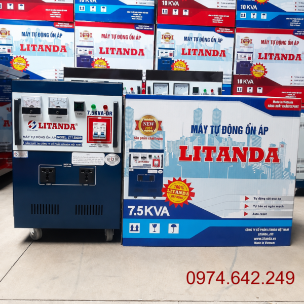 Ổn Áp 7.5KVA Dải 50-250V Litanda